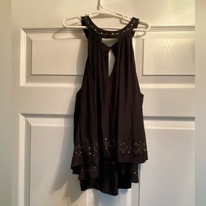 Ramy Brook Black silky shirt XS